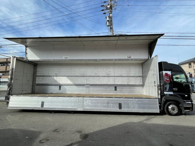 【1293】H26　プロフィア　ハイルーフ　ウィング　山田ボデー　ステンレス多数　木床　エアサス