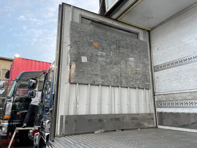 【1327】H22 ギガ 冷凍ウィング スムーサー 床アルミシマ 低温設定 380馬力