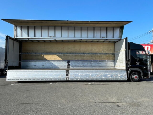 【1328】H24　プロフィア　ハイルーフ　ウィング　格納ゲート　7速MT　メッキホイール