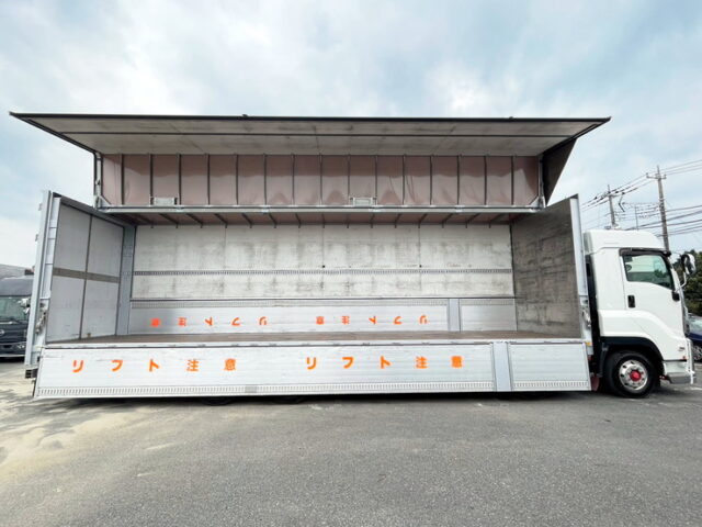 【1443】H29 ギガ　ハイルーフ　ウィング　ヤマダボデー