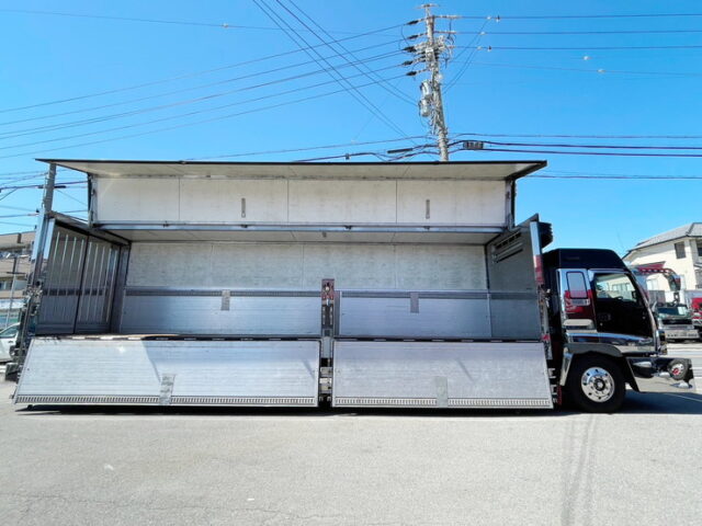 【1517】H15　ギガ　ハイルーフ　冷凍ウィング　造りボディ　1M10アオリ　キャデラックバンパー　410馬力