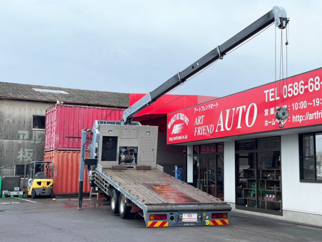 レンジャープロ　増トン　ハイジャッキセルフ　4段クレーン　ウィンチ/あゆみ板付　荷台長6500