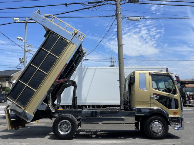 ふそう　ファイター　ダンプ　架装多数　メッキホイール　6発ターボ　240馬力