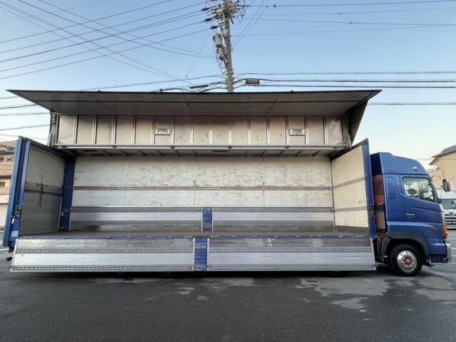 日野　プロフィア　ハイルーフ　ウィング　跳上ゲート　ステンレスサイドバンパー