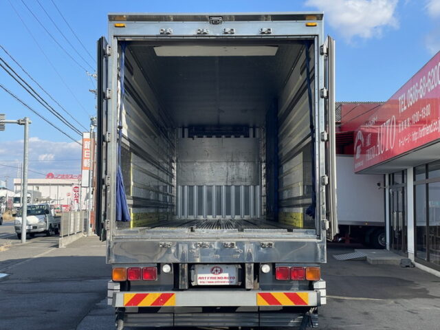 17スーパーグレート　冷凍バン　左観音扉　サブエンジン　ジョロ4キーストン　