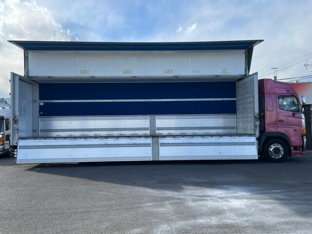 日野 プロフィア ハイルーフ アルミウィング 車検付 360馬力 アルミホイール ジョロダー4列