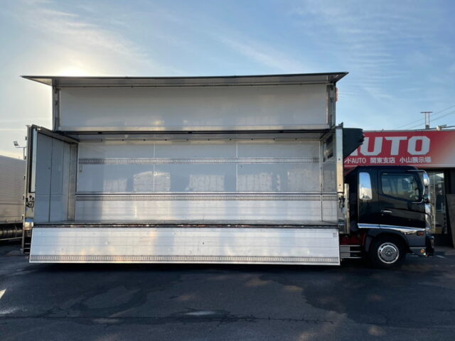 日野：１７レンジャー：ワイド：冷凍ウィング：AT：トレクス造りボデー：ステンレス多数：アルミホイール　