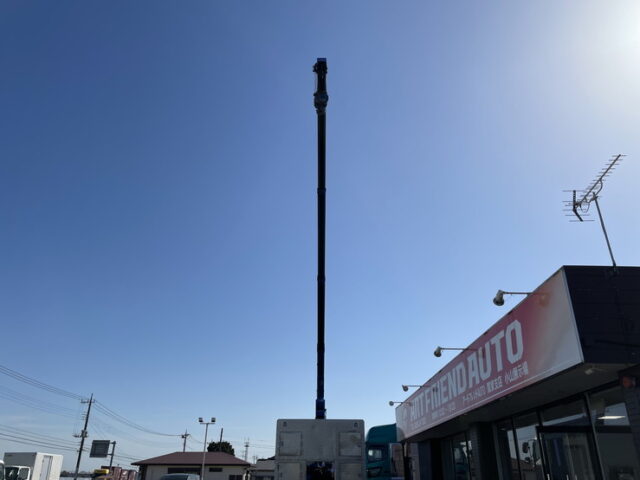 日野：プロフィア：ハイジャッキセルフ：アルミホイール：ステンレスサイドバンパー：TADANO４段クレーン