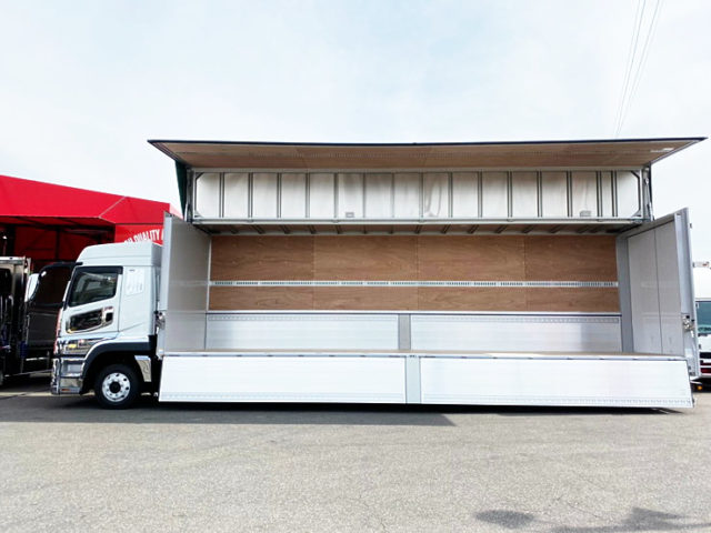 【578】R2　登録済未使用車　スーパーグレート　低床アルミウイング