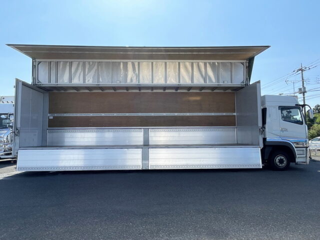 三菱ふそう：スーパーグレート：ハイルーフ：アルミウィング：メッキ多数：木床：AT：394馬力