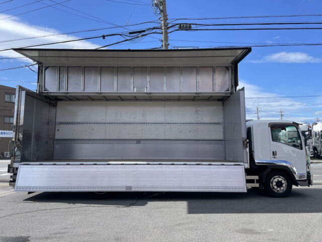 いすゞ：フォワード：増トン：ウィング：7200ボデー：ワイド：6発ターボ