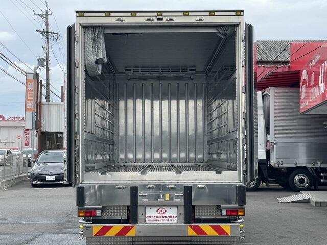 日野：17レンジャー：ハイルーフ：増トン：冷凍バン：エアサス：ジョロ4キーストン