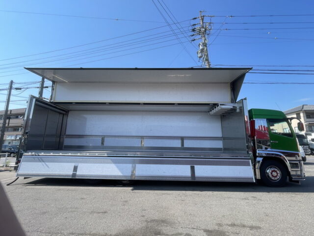 17スーパーグレート：ハイルーフ：冷凍ウィング：架装多数：90アオリ