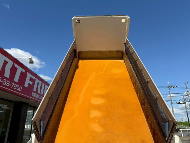 日野：プロフィア：ダンプ：5300×2350：アルミホイール：自重計：電動コボレーン：7速