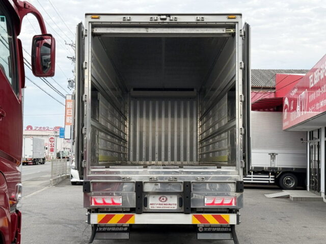 17スーパーグレート：ハイルーフ：冷凍バン：アルミホイール：サブエンジン：ジョロ4キーストン