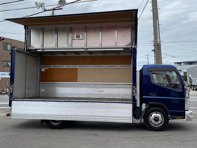 【610】H23　キャンター　アルミウィング　ワイドロング