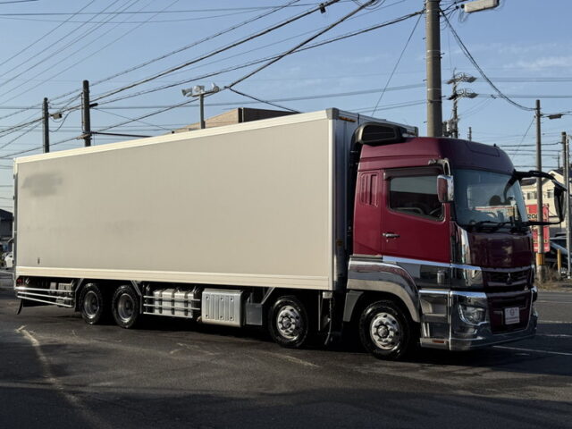 17スーパーグレート：ハイルーフ：冷凍バン：左観音扉2枚：サブエンジン：2エバ