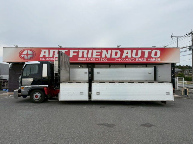 【委託販売】スペースレンジャー：平ボデーアルミブロック：架装多数：生エンジン