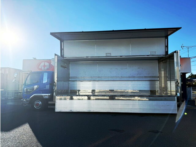 ふそう：ファイター：冷凍ウィング：架装多数：6700ワイド：板バネ：ハイグレード