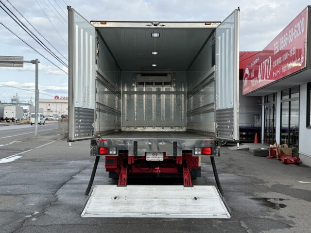 日野:17レンジャー:冷凍バン:菱重製冷凍機TDJS50DC:格納ゲート:アルミシマ床