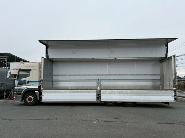 17スーパーグレート:ハイルーフ:ウィング:メッキ多数:前後門口ステンレス