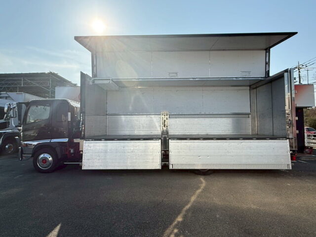日野：17レンジャー：冷凍ウィング：造りボディ：6700ボデー：セミワイド：TDS40DX