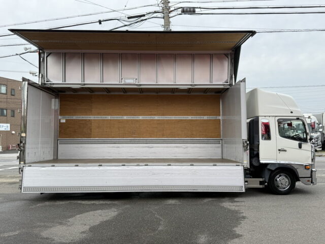 日野：17レンジャー：ハイルーフ：ウィング：6200ワイド：リア門口ステンレス