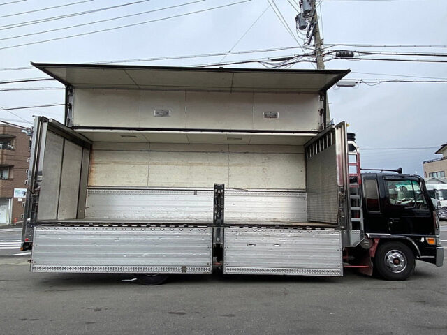 【760】H13　スペースレンジャー　冷凍ウィング　6500ボディ　セミワイド　板バネ