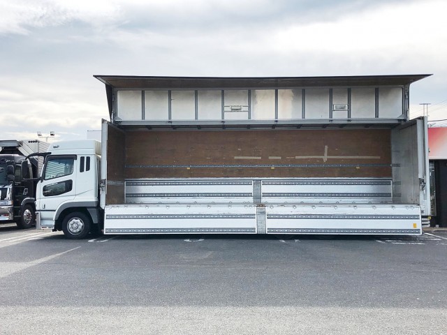 【467】ふそう　スーパーグレート　ハイルーフ　ウィング　総輪エアサス