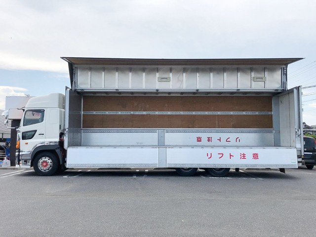 【468】日野　プロフィア　10輪　アルミウイング　ハイルーフ　リヤエアサス