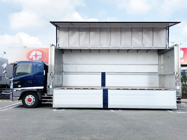 【470】日野　レンジャープロ　増トン　山田車体造りボディ　エアサス