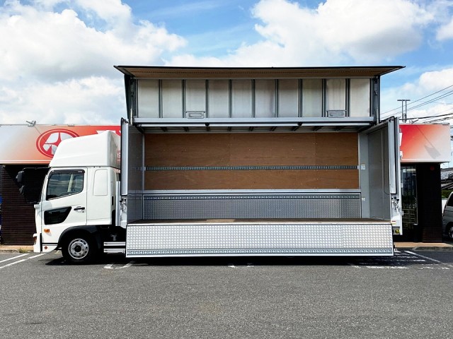 【496】日野　レンジャープロ　ウィング　格納ゲート　エアサス