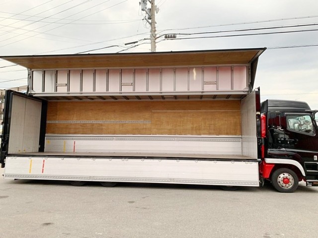 【492】三菱ふそうスーパーグレート　ウィング　ハイルーフ　ジョロダー4列