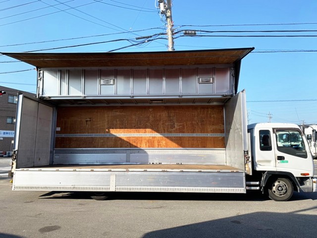 【524】いすゞ　フォワードマックス　ウィング　エアサス　7200ワイド