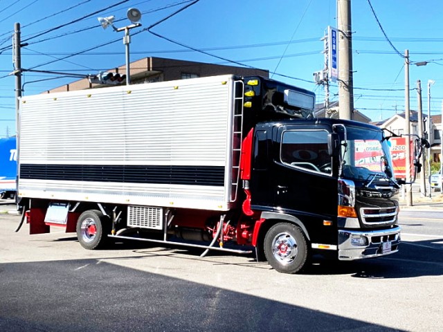 【510】日野　レンジャープロ　冷凍バン　板バネ　左観音　キーストン床