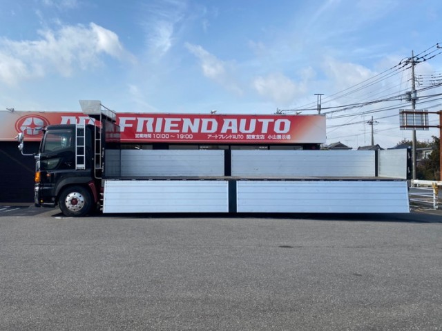 【563】日野　グラプロ　10輪　平ボディ　後輪エアサス