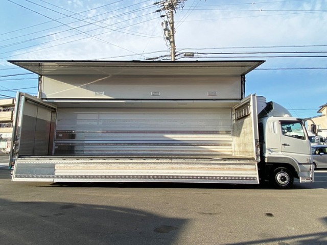 【570】ふそう　スーパーグレート　冷凍ウィング　格納ゲート付　ジョロダー4列　-13℃確認