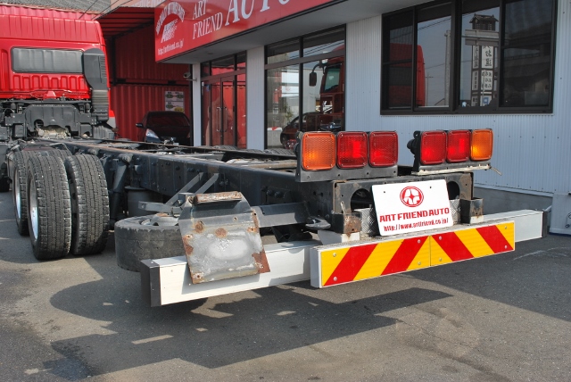 【175】三菱ふそうスーパーグレート 低床 シャーシ ハイルーフ リヤエアサス