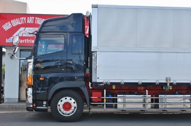 【223】日野　グランドプロフィア　高床　アルミウイング　ハイルーフ　