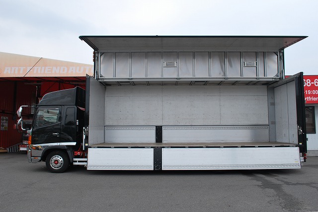 【228】日野レンジャー　ワイド　アルミウイング　リアエアサス　7200ボデー　ハイグレード