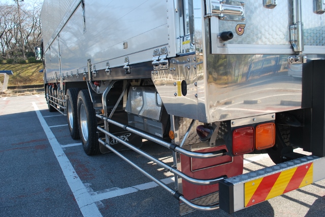 【180】三菱スーパーグレート　高床　アルミウイング　ハイルーフ