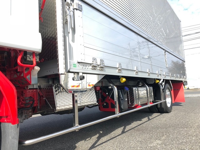 【293】いすゞ　フォワード　フルワイド　アルミウイング　