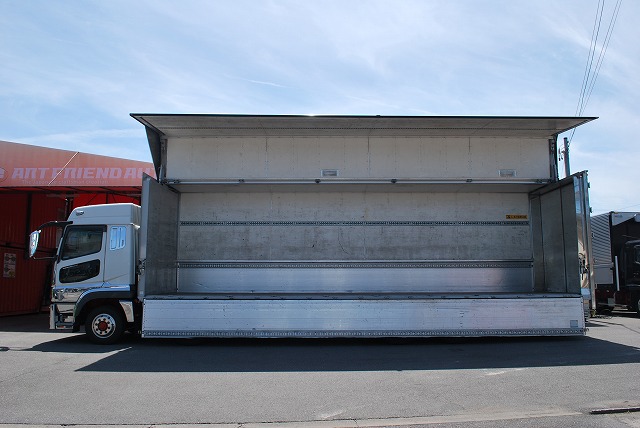 【221】三菱ふそうスーパーグレート　低床　アルミウイング　ハイルーフ