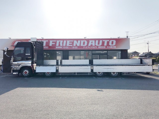 【394】いすゞ　ギガ　ハイルーフ　平ボデー　エアサス