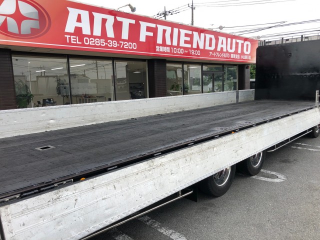 【419】ふそう　スーパーグレート　平アルミブロック　総輪エアサス