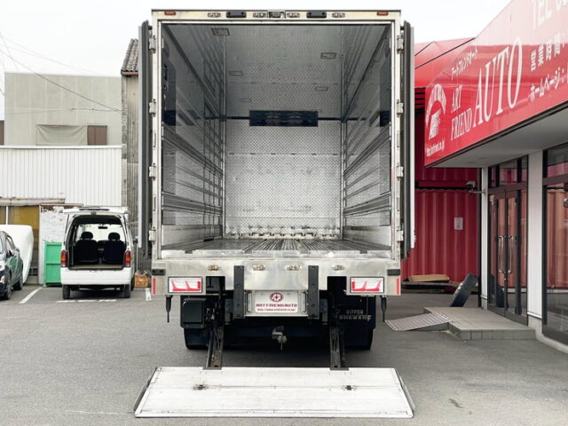 日野　17プロフィア　冷凍バン　ジョロダー4列　キーストン床　サブエンジン　TU85SA　格納ゲート