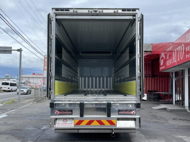 17スーパーグレート　ハイルーフ　冷凍バン　矢野特殊ボディ　コルゲート　サブエンジン