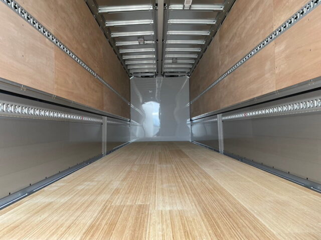 【現行型】スーパーグレートスーパーハイルーフ：ウィング未使用：リア門口ステンレス