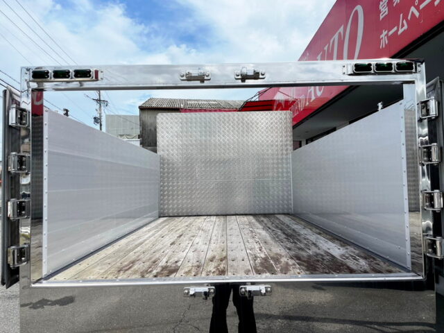 【1547】H14　エルフ　平ボデーアルミブロック　造りボディ　標準幅　架装多数