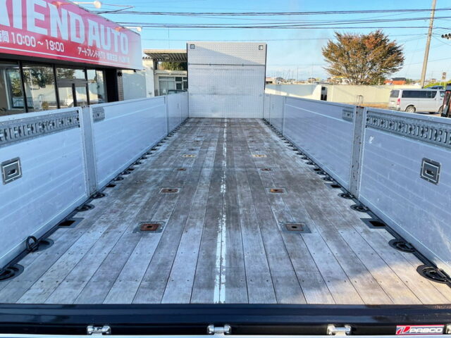 【950】H29　スーパーグレート　ハイルーフ　平ボディアルミブロック　総輪エアサス